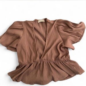 Urban outfitters flowy purple top